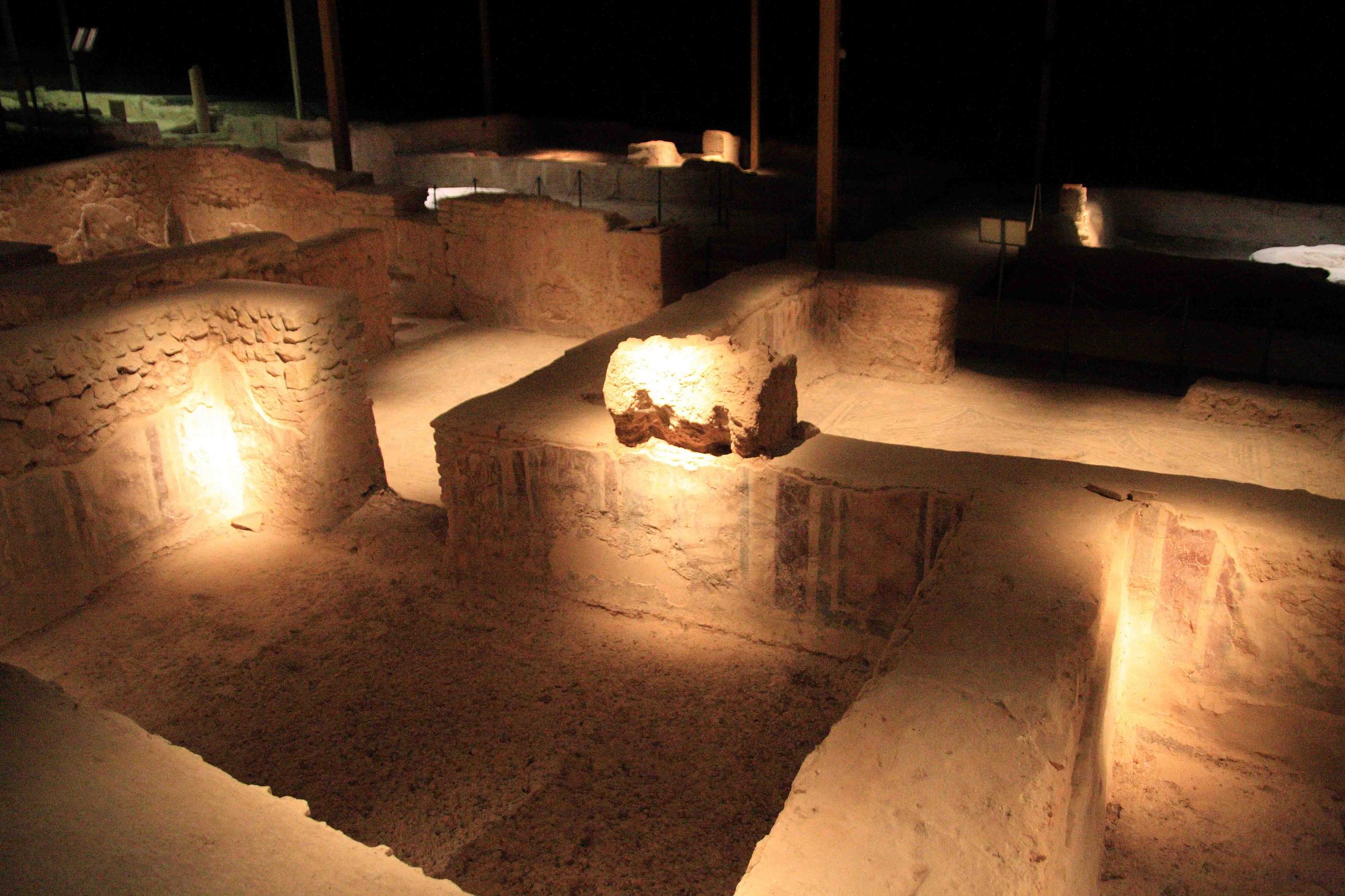 visitas nocturnas a la villa romana el ruedo de Almedinilla