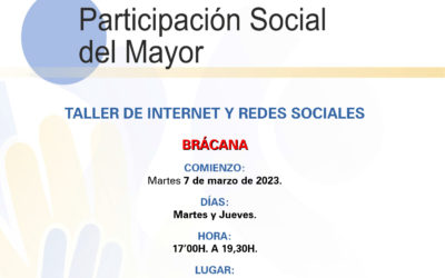 Taller de internet y redes sociales en Brácana