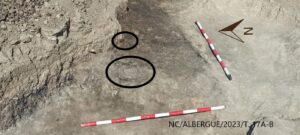 Continúa la excavación de la necrópolis del Albergue
